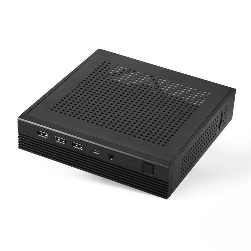 SKTC's brand-new TX06 semi-high 17 thin mine itx desktop-backed mini-box typec