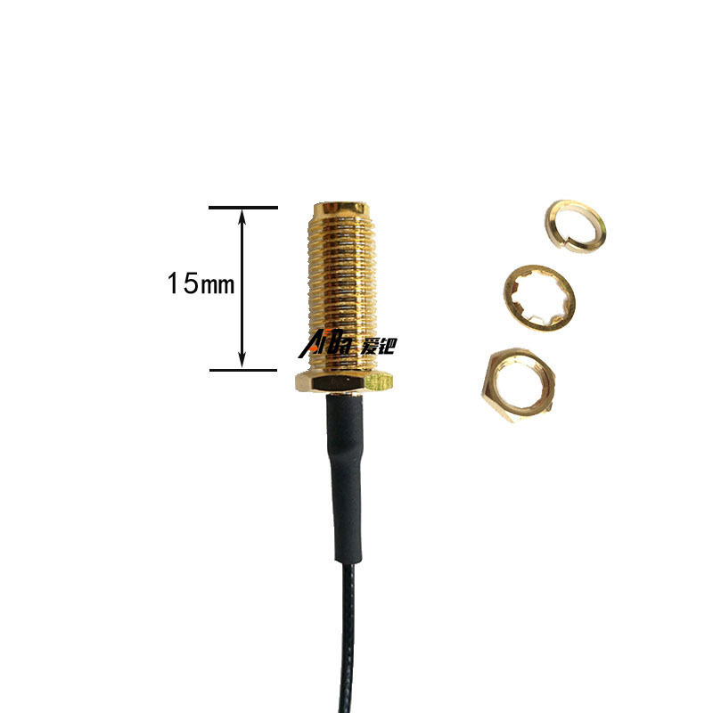 SMA กับ 13m 15 มม. 17 มม. ภายนอกคอร์เทกซ์ RG113G178 โดยมีการเชื่อมต่อความถี่ของเสาอากาศป้องกัน