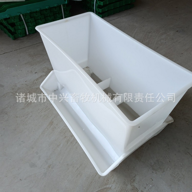 Gangsing Nanchang Anti-Aging White Duck Box Large-volume duck tank Long square plastic duck food tank