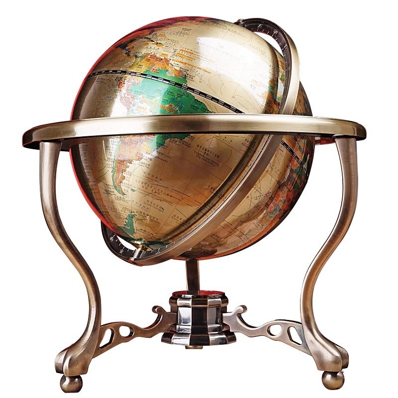 2024 New Bronze Globe set-up office bookroom shop set-up for sale