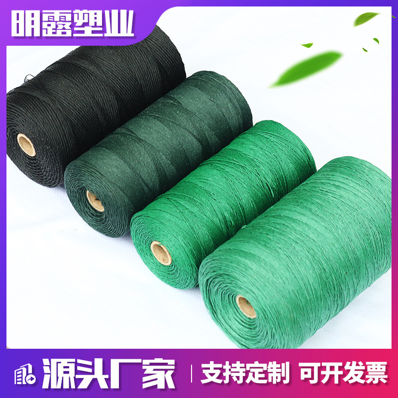 Polyethylene fishing net line through lined straw curtain lined reed lined shed plant reptile string construction line