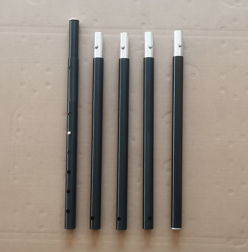 28mm in diameter 6061 Aluminium alloy tent support pole stretching, zooming, stretching tent poles