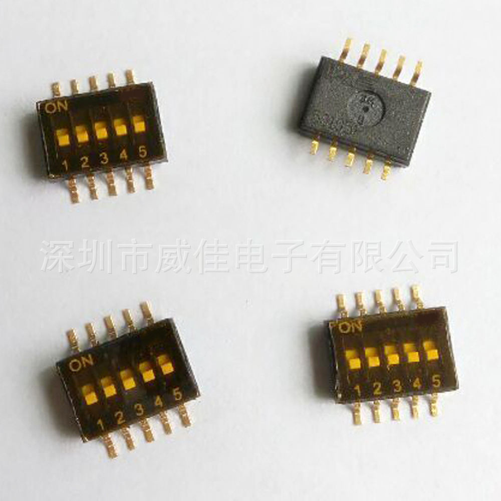 1.27 mm dial switch 5P, 3P spin code dial switch at direct cost, quality assurance