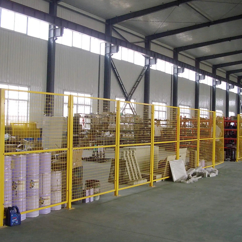 Workshop isolation network warehouse secure isolation fence area mobile isolation fence logistics plant warehouse fence