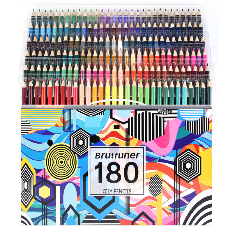 Brutfuner 180-coloured lead pen 72-coloured lead beginners paint the brush and fill it with graffiti