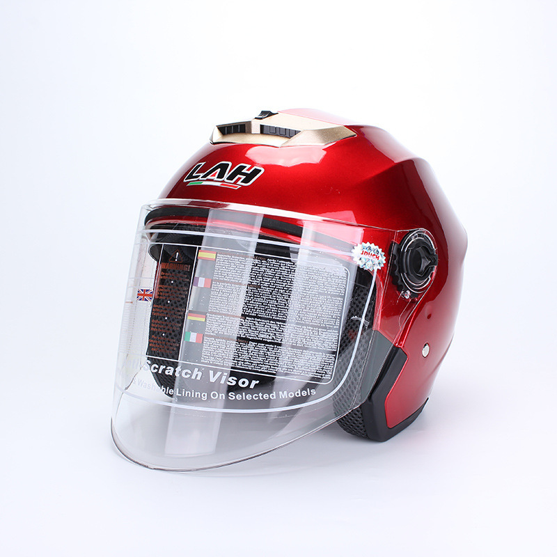 Customized electric motorbike full helmet against ultraviolet electric vehicles and wind-proof adult helmet wholesale