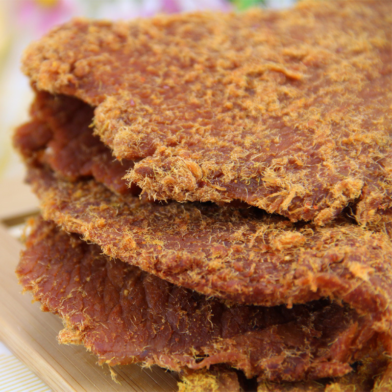 【產地直銷】牛二郎香辣味特價牛肉風味肉乾 休閒食品批發