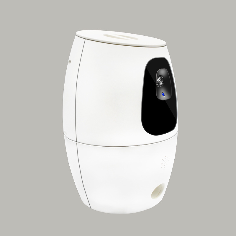 Patient feeder cat-basket camera dog quantitative smart app remote monitor pet feeder