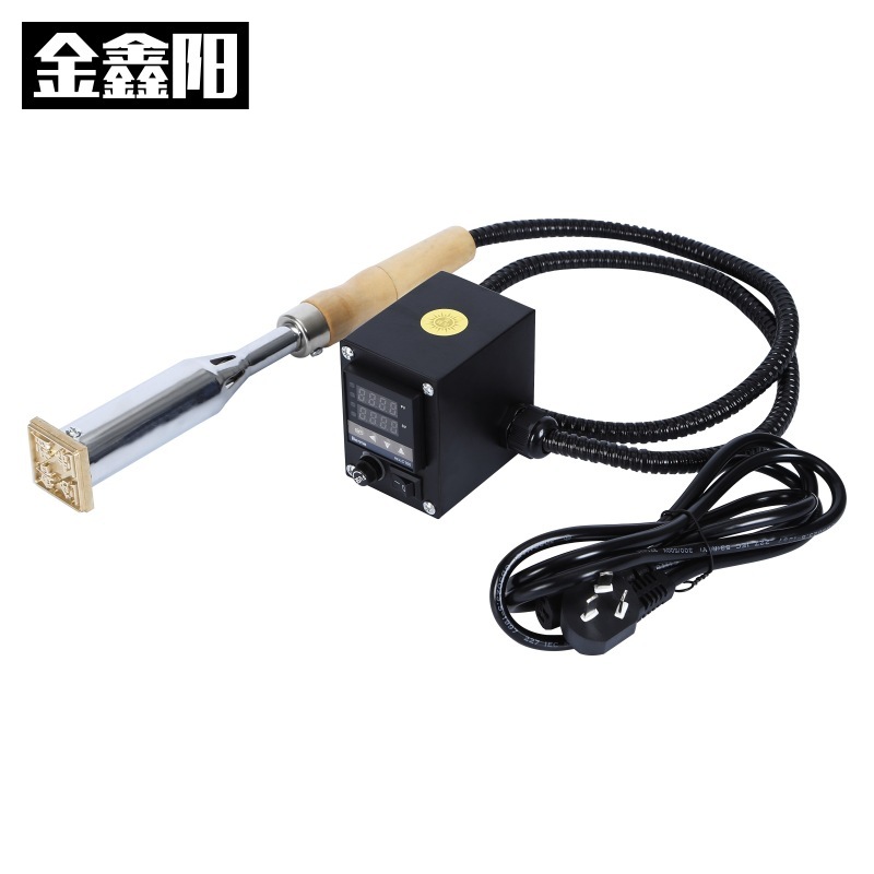 Mail-capable printer burner ippc leather cake wood logo, small gold burner factory