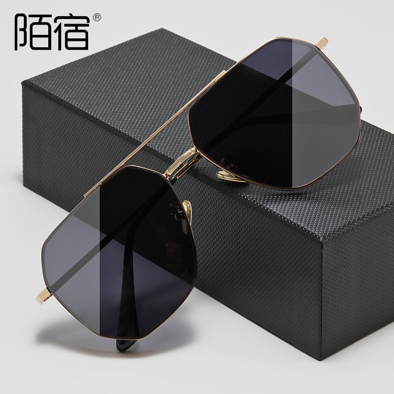 B7132 Nitro-Ray Mirror male, polygonal sunglass quality version, Fashion-drive 2022