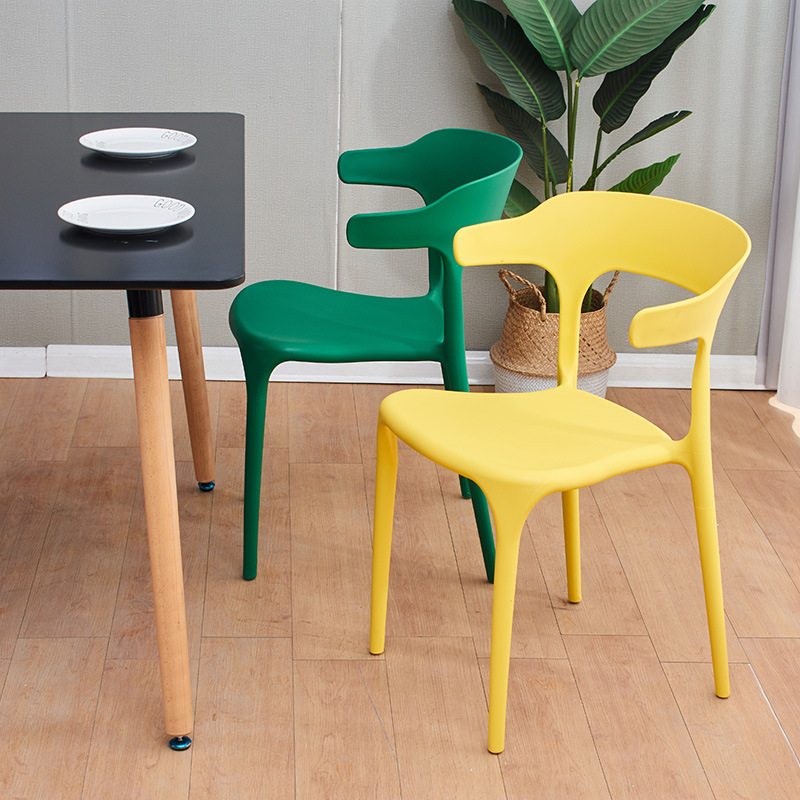 A modern make-up chair and a small computer chair for the rest of the family.