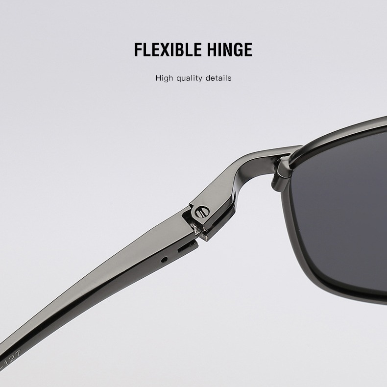 High-quality metal frame sunglasses, male outdoor driver mirrors, eye-sighted sunglasses, cross-border hot A395.