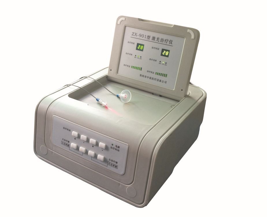 Medical 3x5-conductor laser therapist.