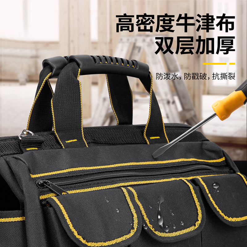 Wholesale kit electricians ' backpack repair woodman ' s canvas multifunctional long-capacity handbags