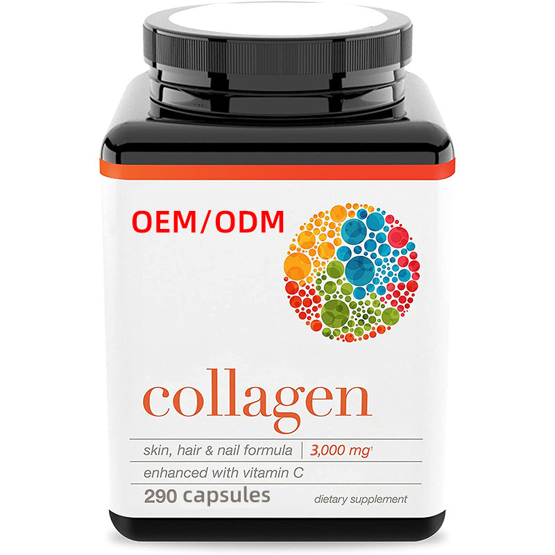 跨境專供 collagen capule膠原蛋白與維生素C膠囊 源頭廠家批發