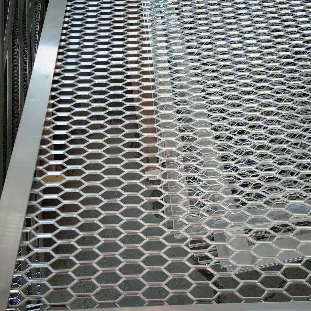 Aluminium perforate network with ceiling ceiling aluminum decorating net with black frame aluminum decorated network