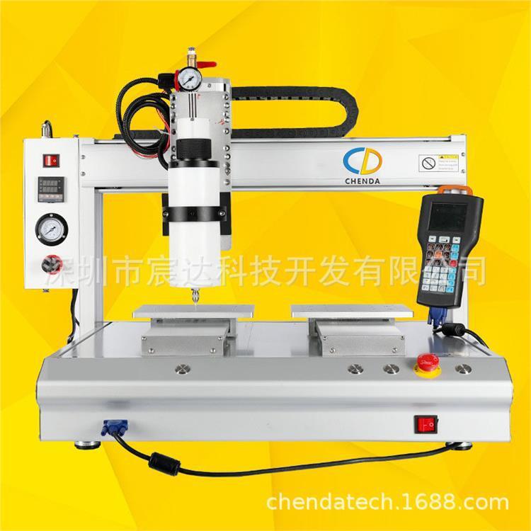 Two platforms, two-headed PUR thermal Melting Rubber-Presser, thermal Melting-Presser, 30CC ~ 300CC thermal head.