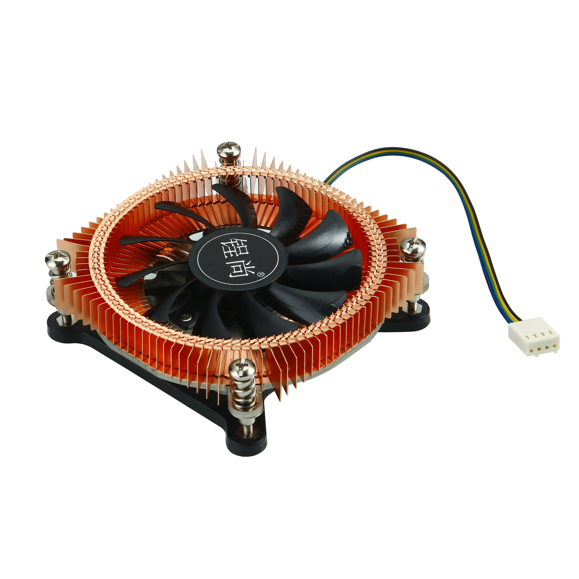 A new SKTC full-blown KT-19CPU thermostat mini-box HTPC silent fan