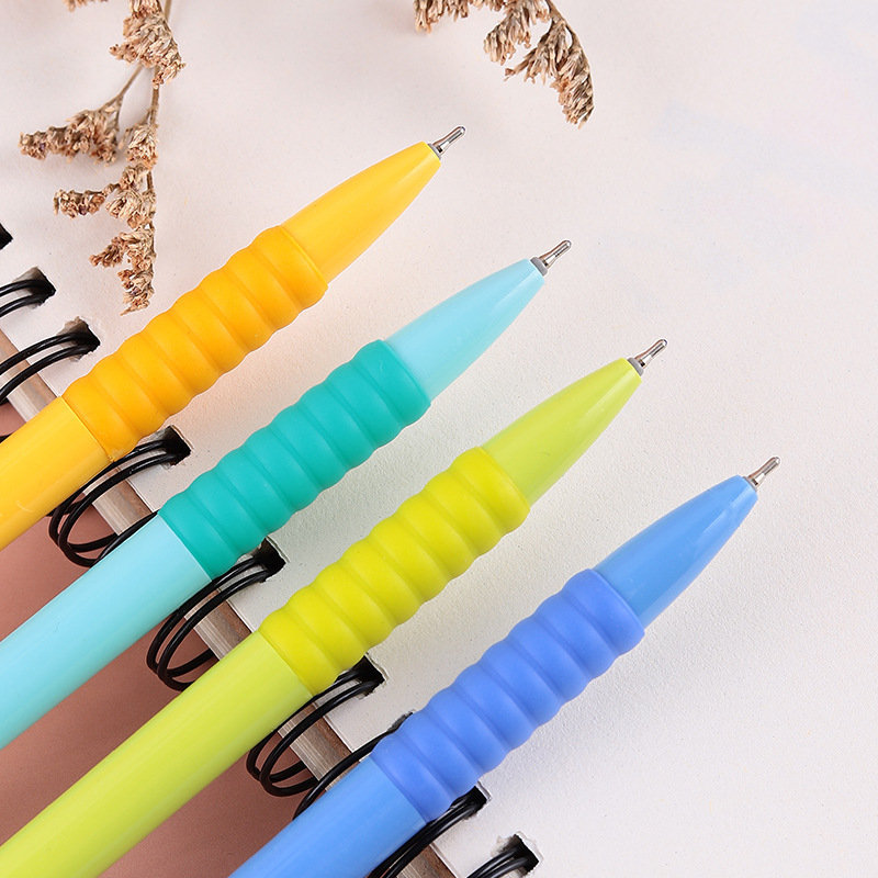 Advertising commercial bead pen multi-coloured by 0.7 mm blue student office press 20 pens