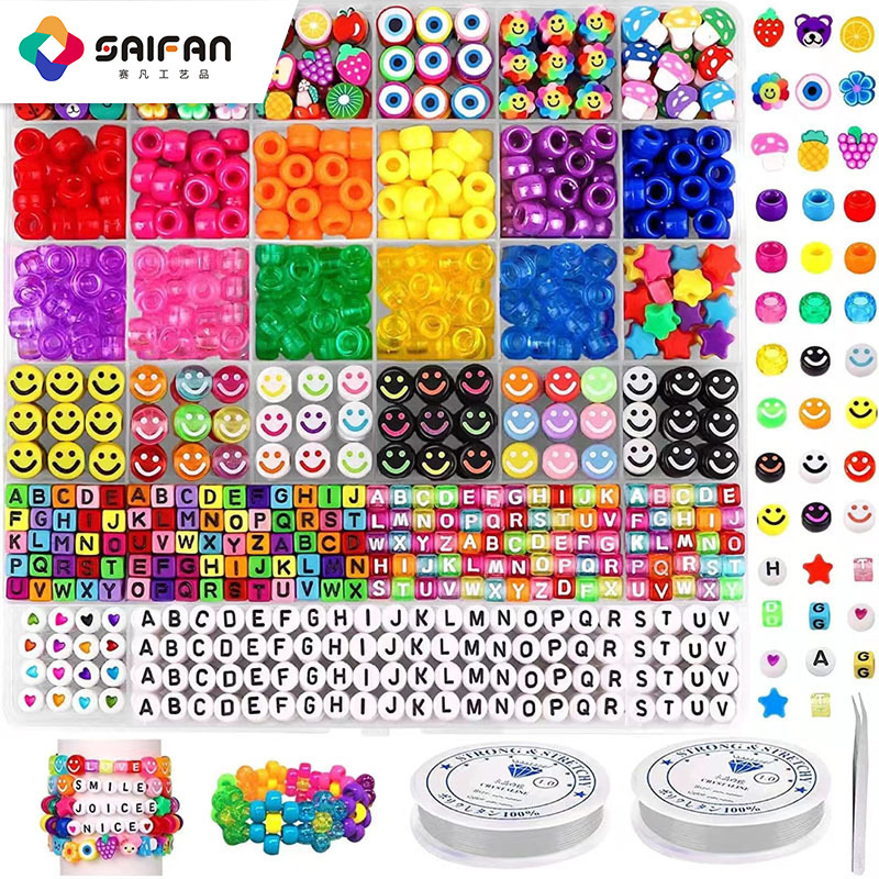 Cross-border Amazon blouse hand-coated dialyzee kit full of pony bracelet accessories