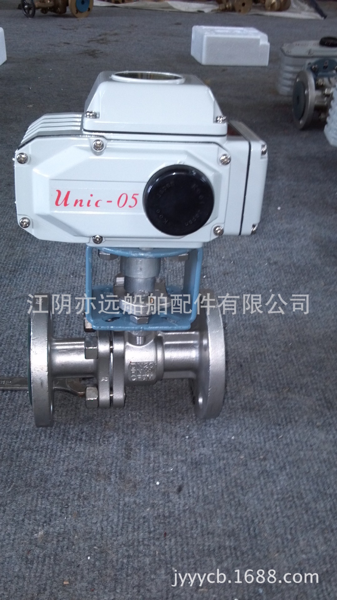 Plant supply, French stainless steel electric valve, French copper electric valve B62, ship valve.