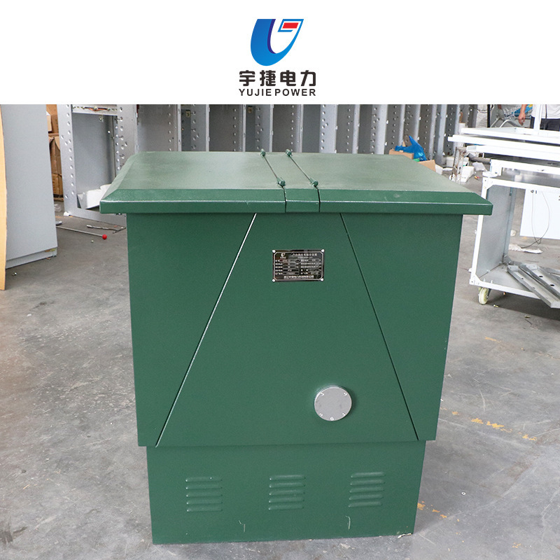 DFW-12/630, 10 KV European cable branch box, enters and exits a high-pressure T docking box.