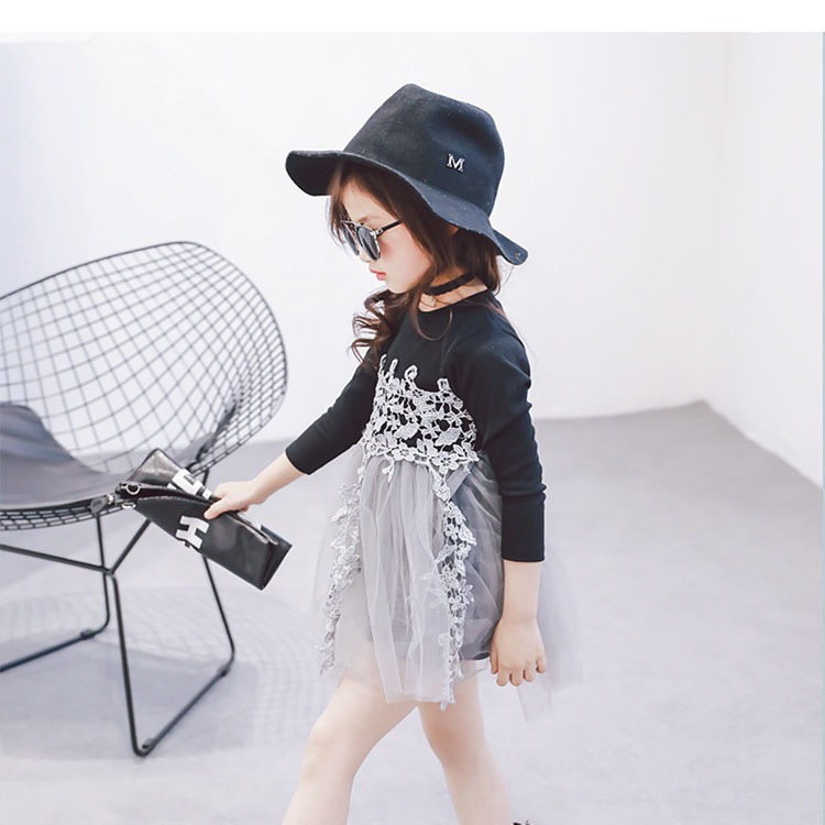 A new Korean dress for girls in spring dress of 2020.