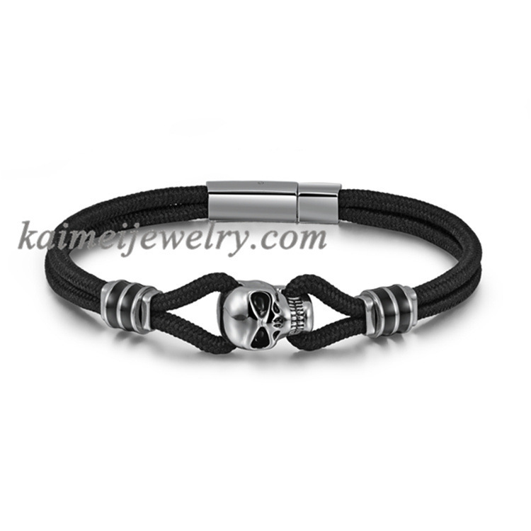 New stainless steel black titanium steel magnetic bracelets.