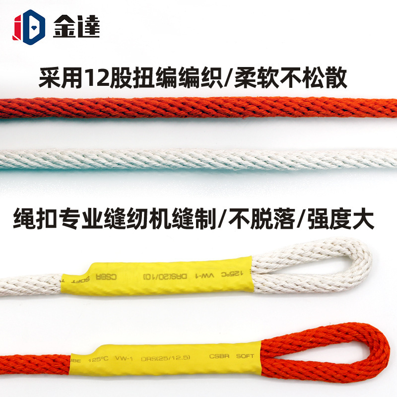 Tide-resistant silkline insulation ropes with high-voltage electrical operation to protect the string's splint.