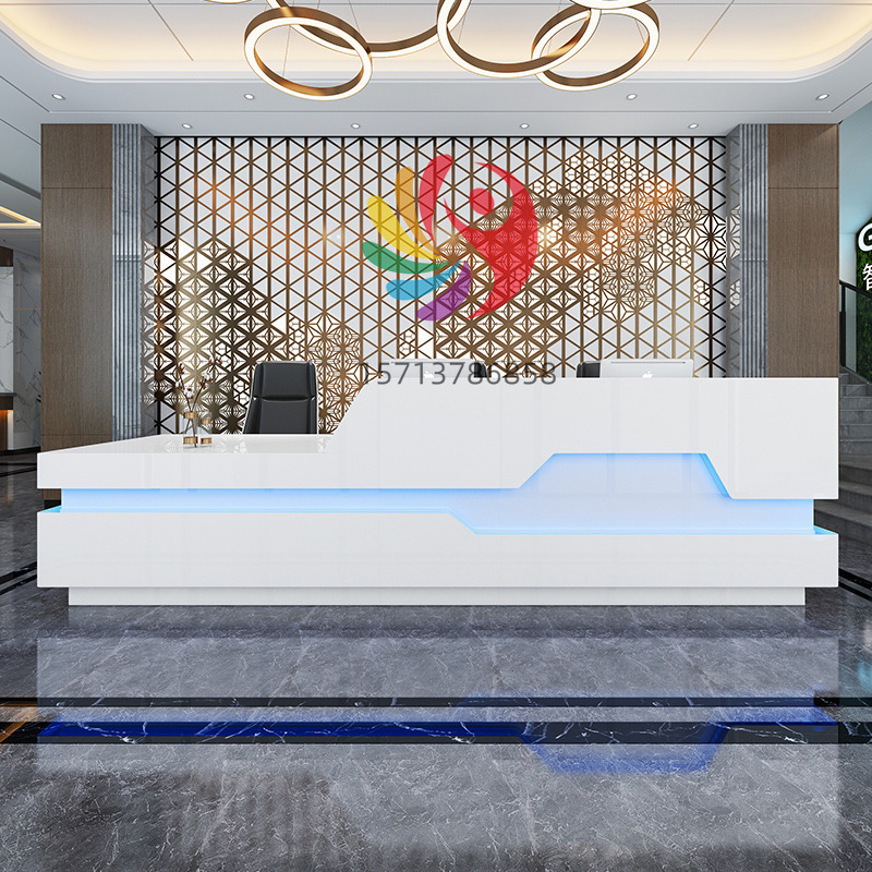 Toaster front desk reception desk, modern cashier's creative beauty parlour bar