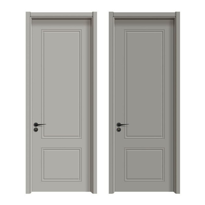 A white, green silent room door with a small luxurious door set for a door.