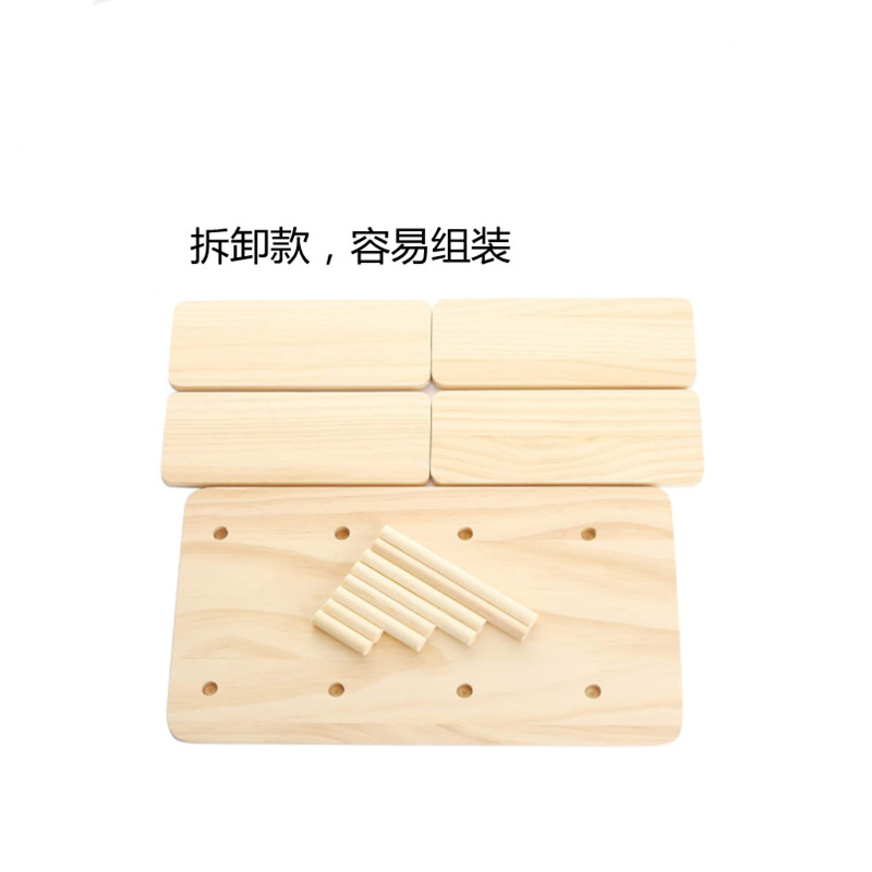 實木眼鏡展示架首飾架眼鏡店陳列道具家用擺放娃娃收納架子