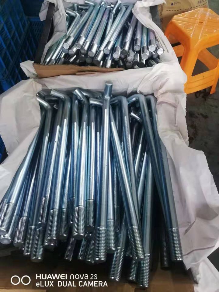 Supply of non-specified foot bolt plating zinc M33 (figure)