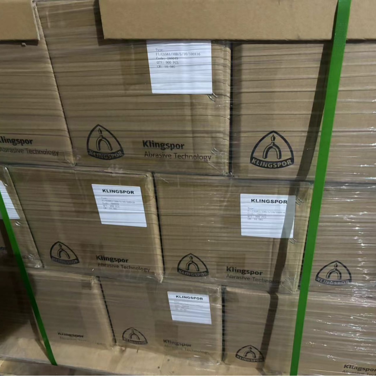 批發KLINGSPOR德國金世博CS561鋼紙磨片纖維砂碟不鏽鋼打磨拋光片
