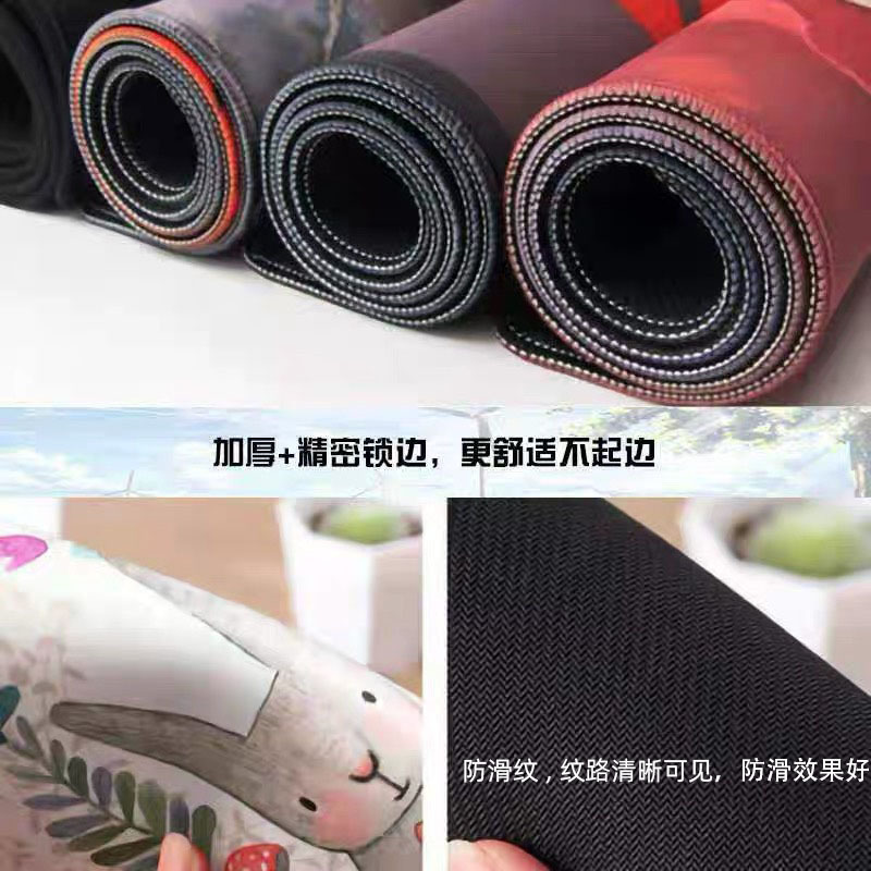 天然橡胶定制广告鼠标垫大号 办公电脑桌垫中国风滑鼠墊mouse pad