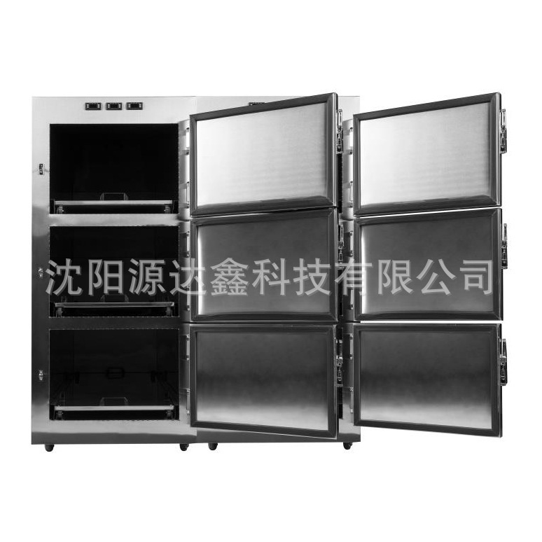 Roundfin 304S.S funeral supplies mortuary refrigerator