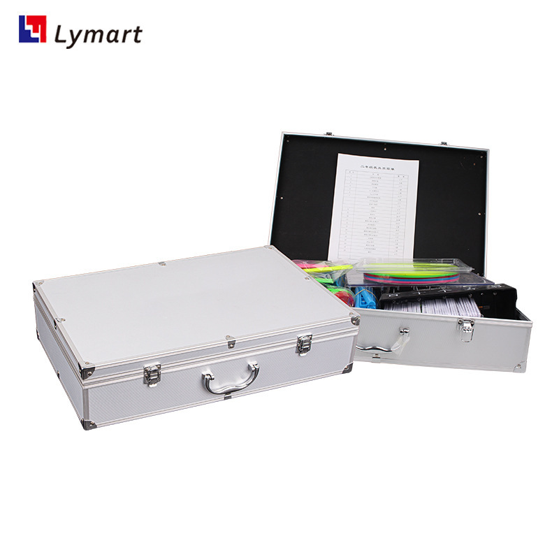 A primary school experiment kit with stainless steel in school, first grade math magnetic kit