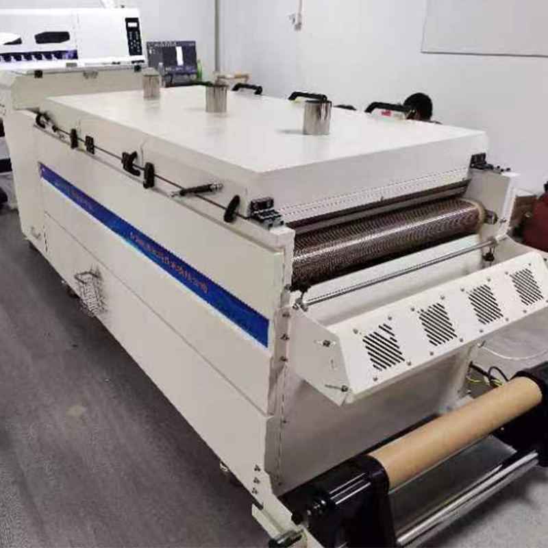 Nhóm máy in sơn màu trắng số DTF, gói được cài đặt và bán (với bốn tiêu đề I3200)