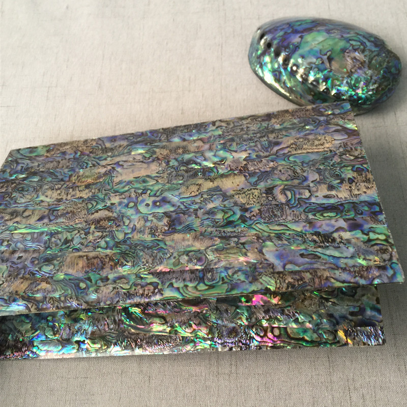 One millimeter-thirty New Zealand abalone shellboard.