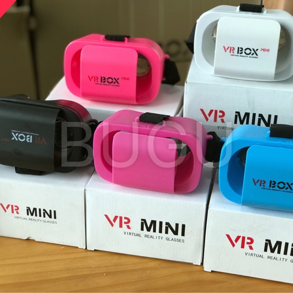 VRBOXmini Virtual Realty Head 3D video VR glasses spot from the V.R.G.