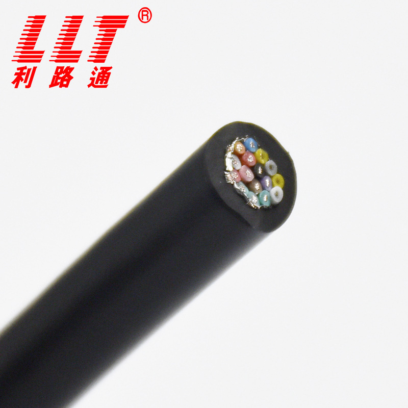 利路通UL2464 2-25X7/0.15芯屏蔽线机械设备信号电线电缆现货供应