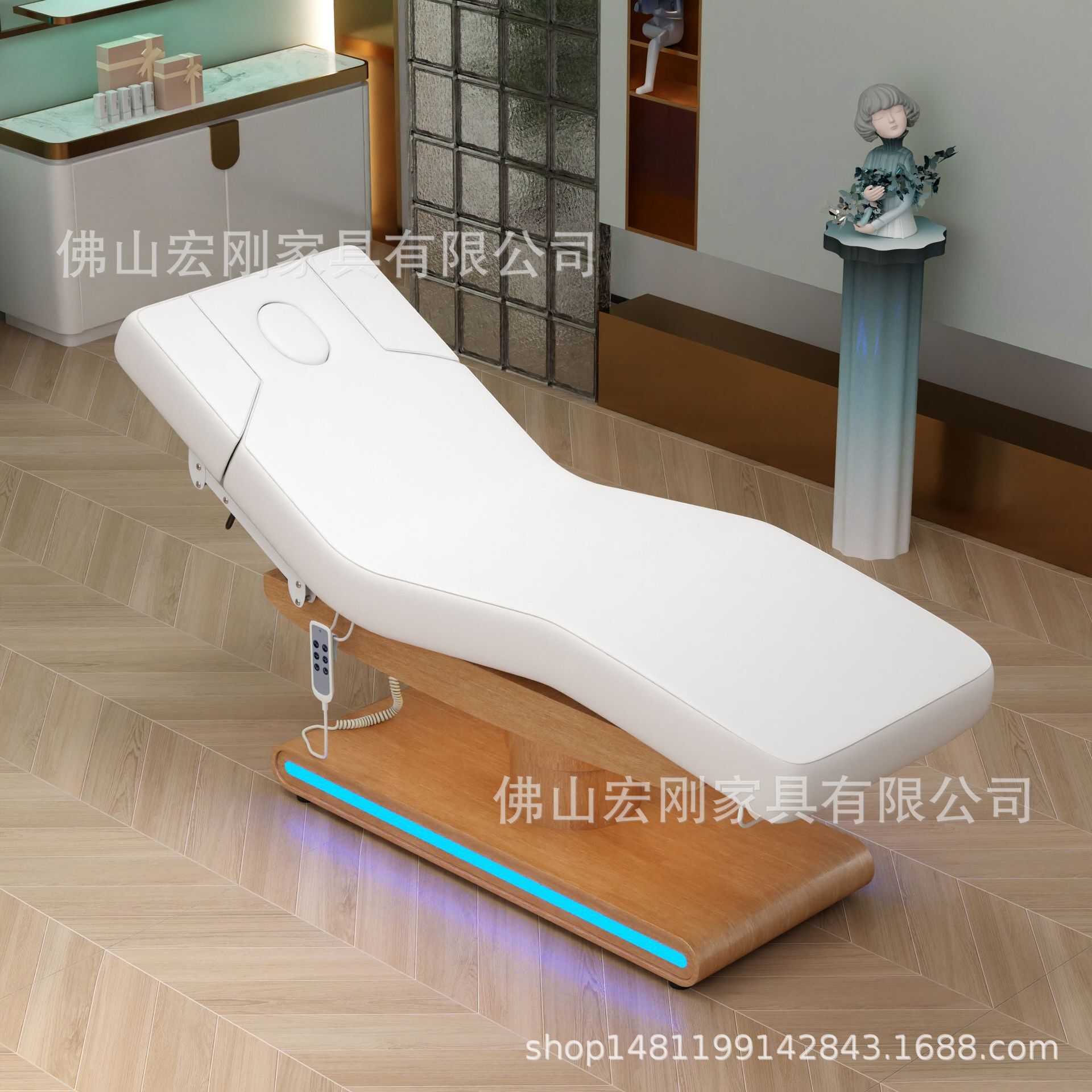 An electric cosmopolitan beauty parlour for the spa spa.