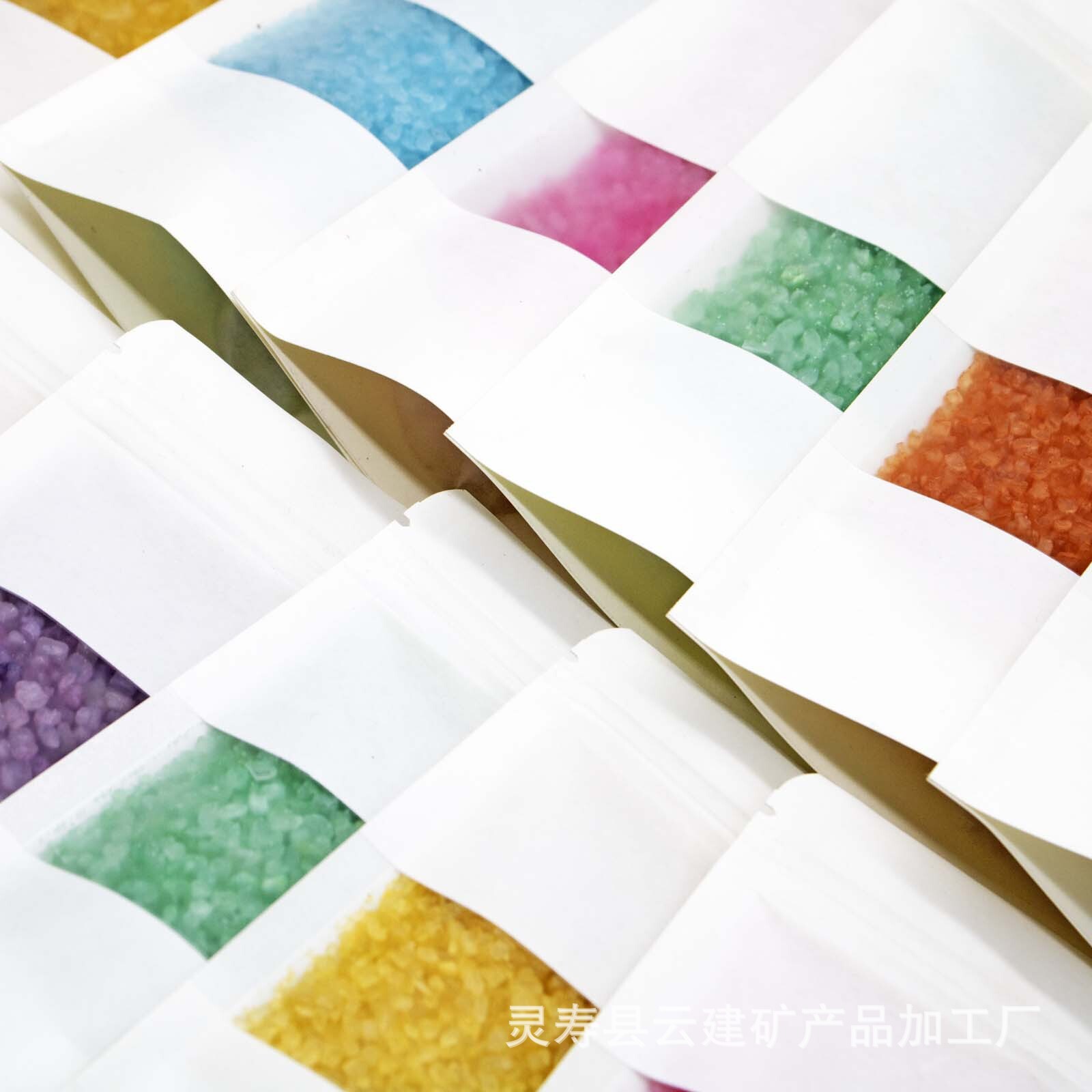 Cross-border electrician vanilla salt plant crystalline spa rose salt General colour sea salt bags