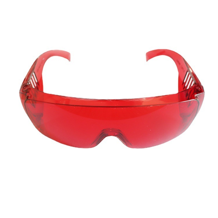 Laser protection glasses protected against red light wavelength of 650 blue light 445 blue purple light 405 nm sunproof