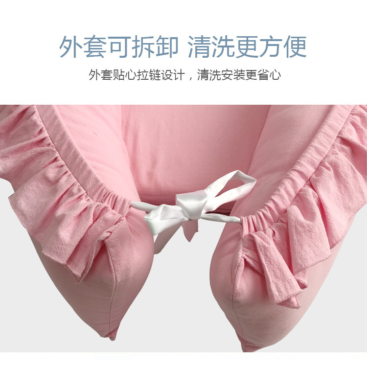 A new, cross-border bouquet-side portable bed in the middle of the bed can be removed from the hysteres of the uterus of the baby's uterus.