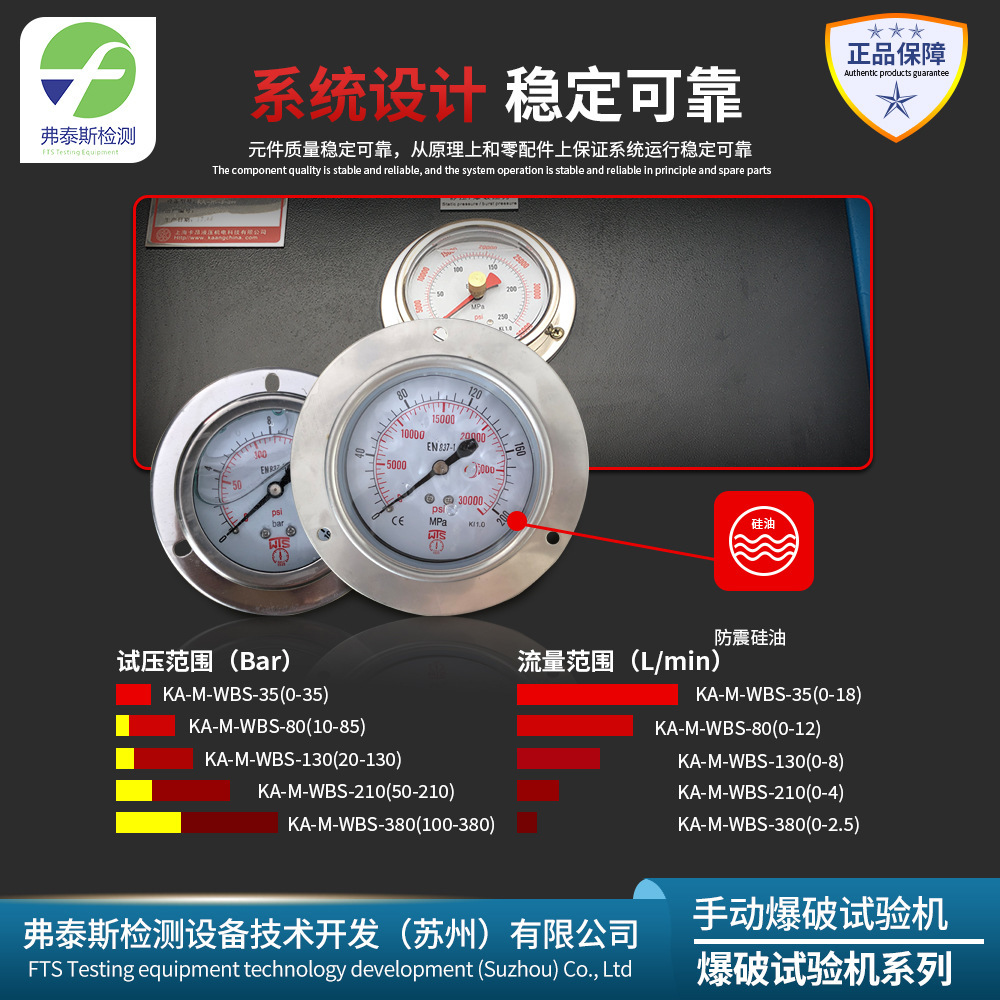 Manual static blast test, fatigue test and multifunctional manual equipment.