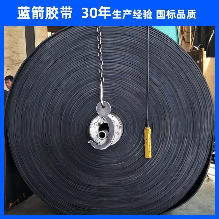 河北蓝箭厂家供应NN/EP环形工业运输带 650mm耐酸碱化肥厂输送带