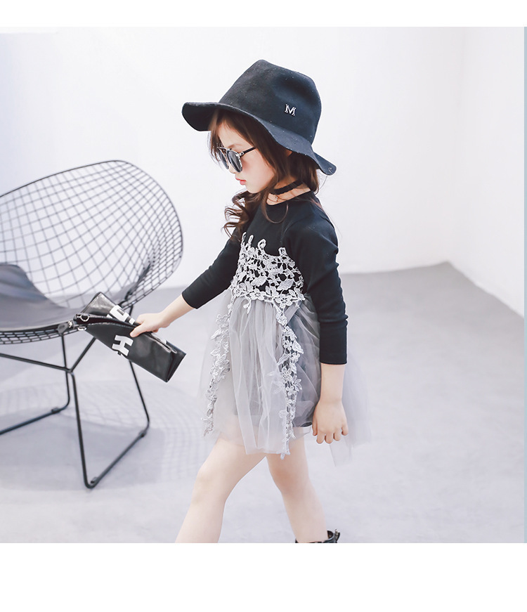 A new Korean dress for girls in spring dress of 2020.