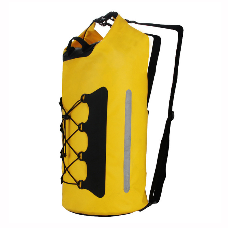 A multi-purpose net and waterproof bucket bag.