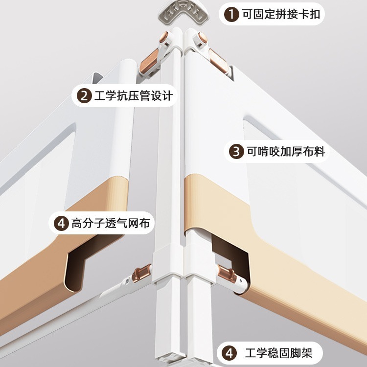 白金款床围栏宝宝防摔防护栏床边床挡板儿童防掉婴儿加高升降床护